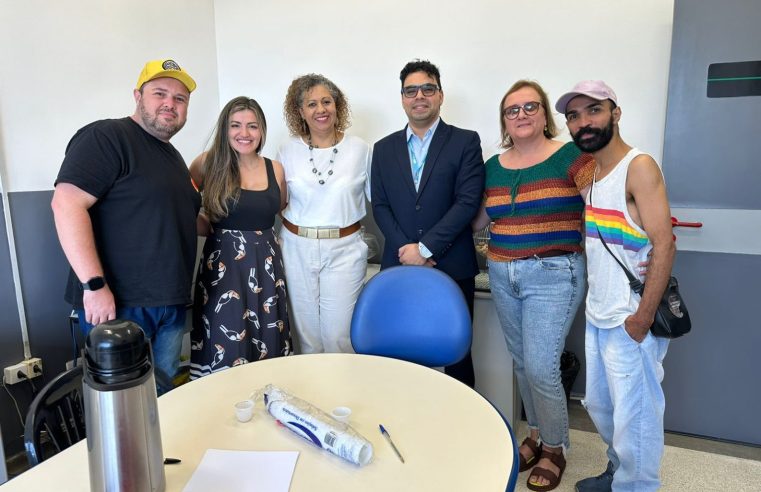 Coordenador Estadual LGBT+ Visita Ferraz de Vasconcelos