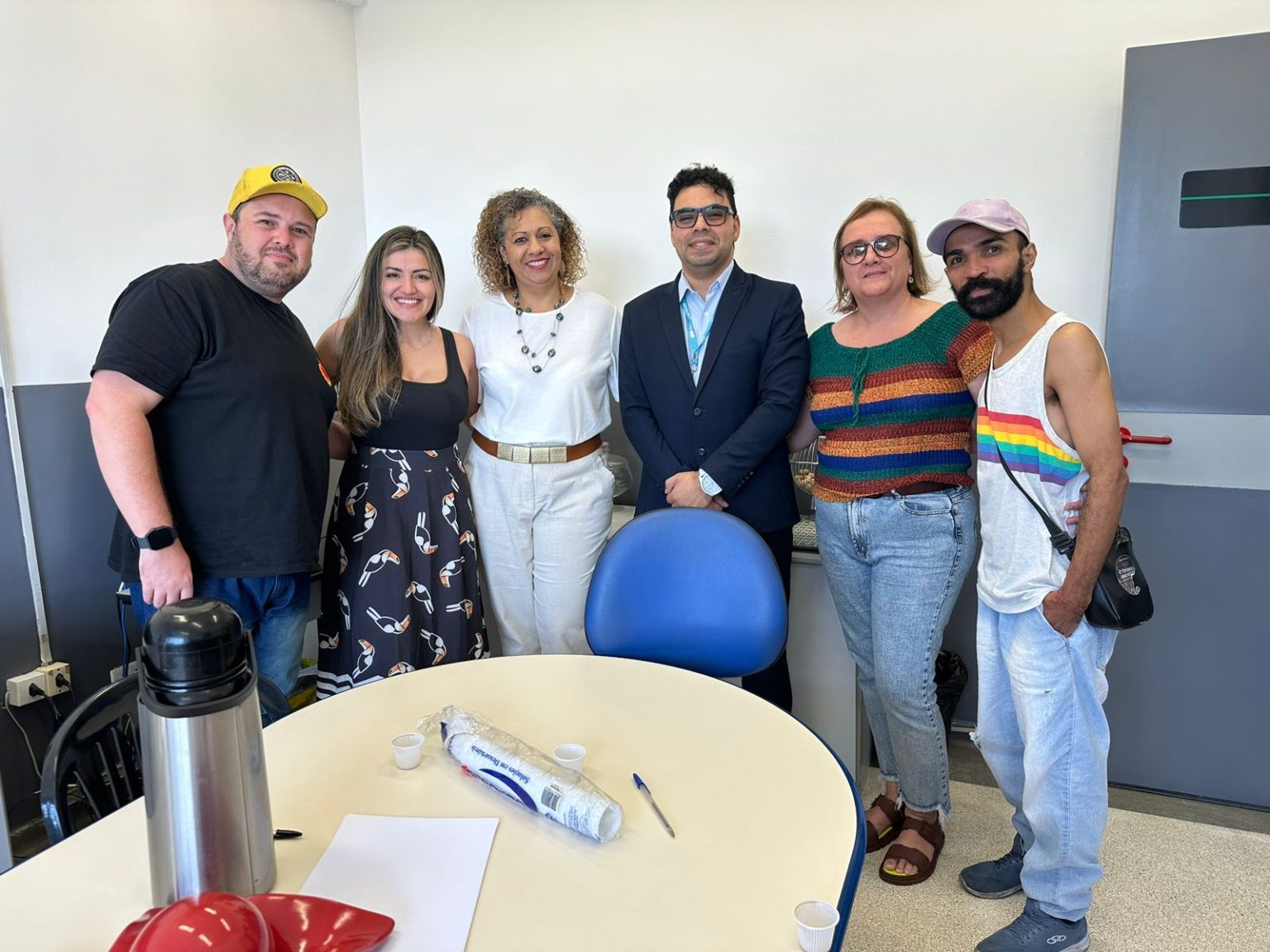 Coordenador Estadual LGBT+ Visita Ferraz de Vasconcelos