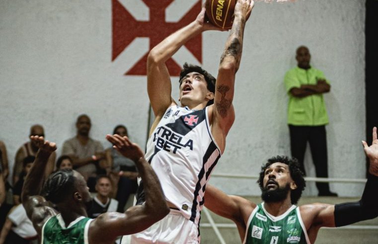 Vasco controla o Bauru em casa e garante vaga no Super 8 do NBB