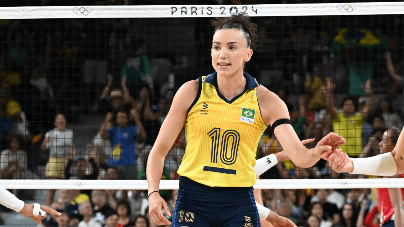 Gabi Guimarães é eleita a segunda melhor jogadora de vôlei do mundo