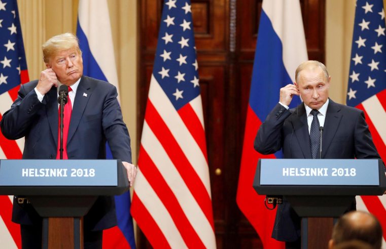 Putin parabeniza Trump pela posse e diz estar “aberto ao diálogo”