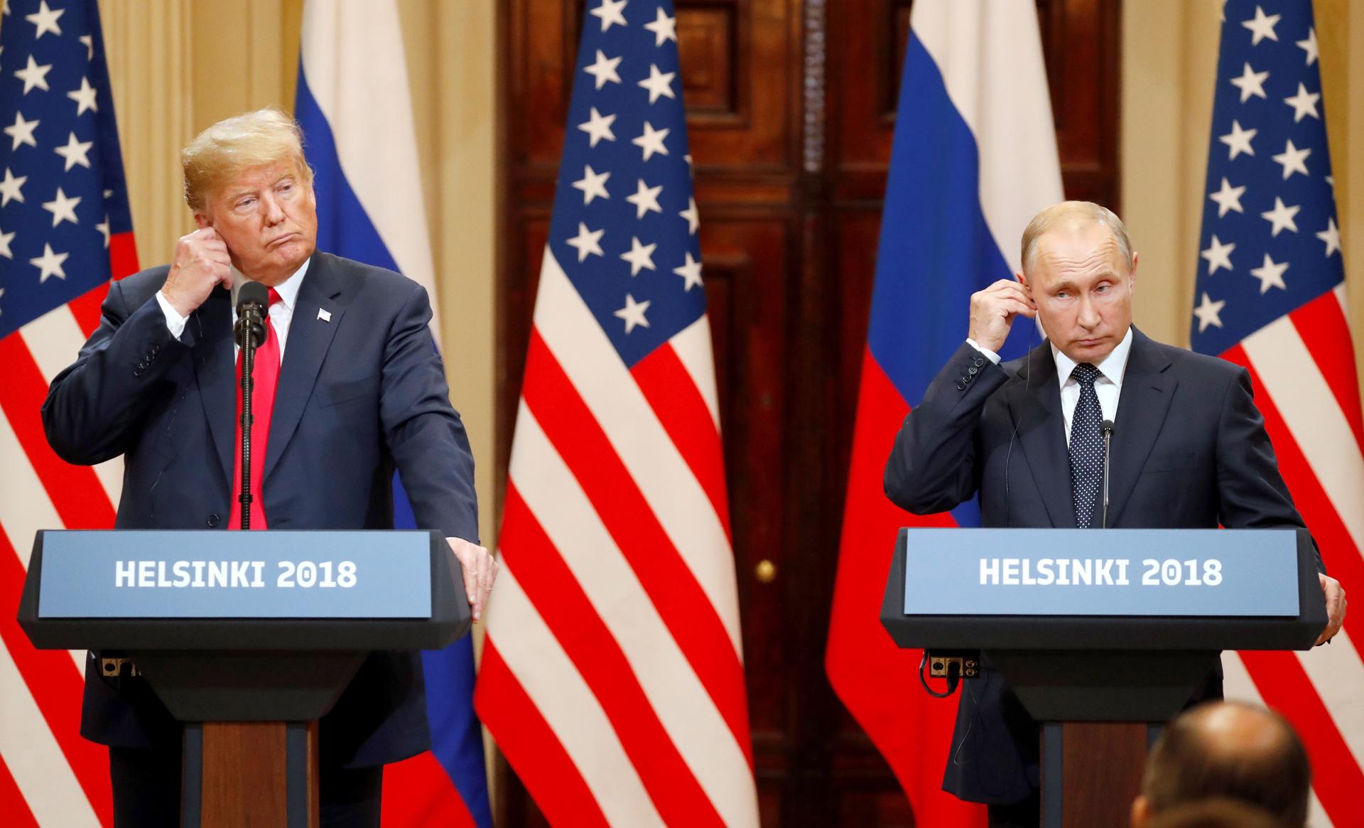 Putin parabeniza Trump pela posse e diz estar “aberto ao diálogo”