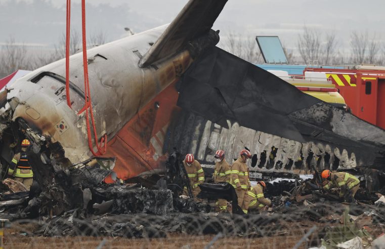 Avião da Jeju Air parou gravação 4 minutos antes de acidente