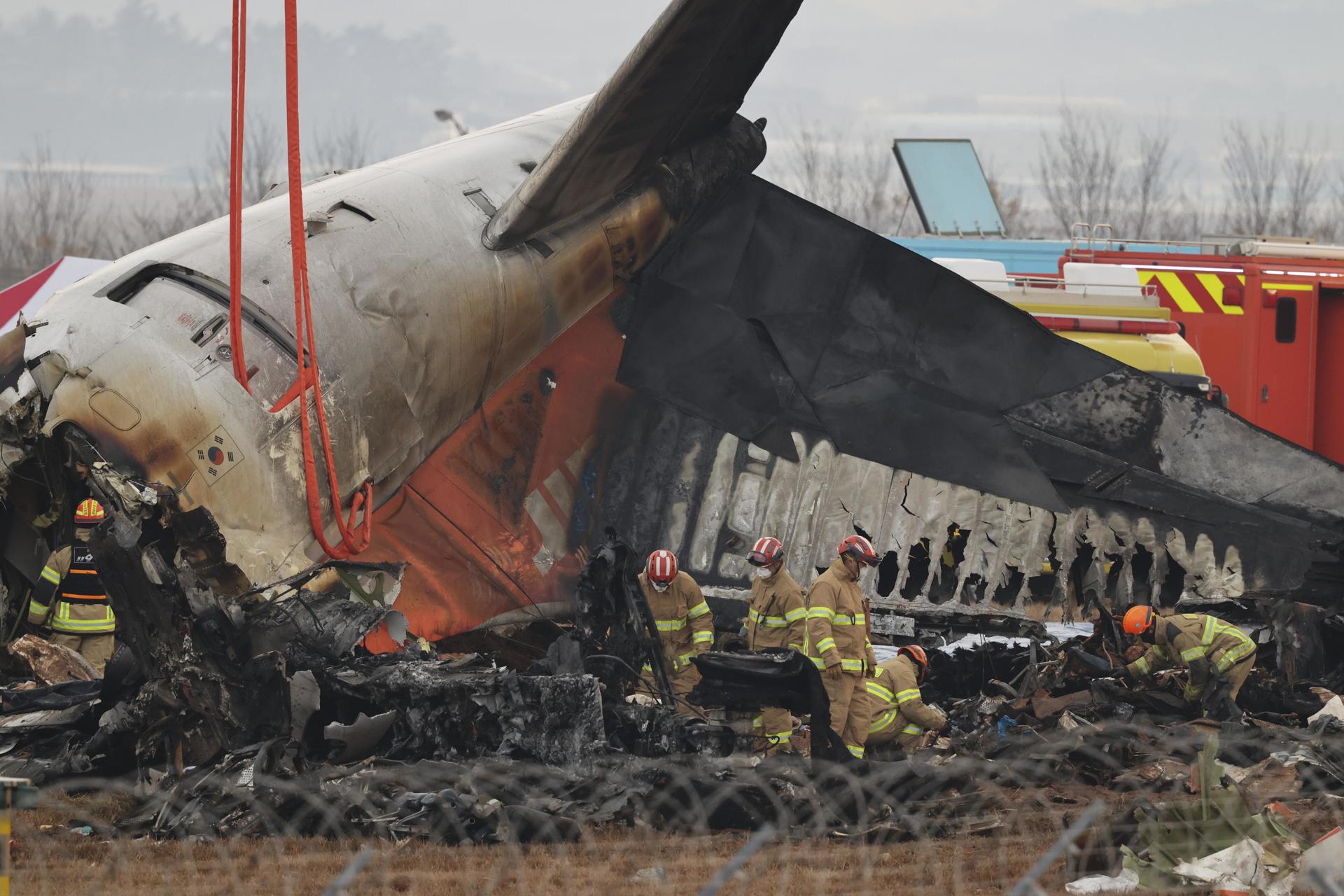 Avião da Jeju Air parou gravação 4 minutos antes de acidente