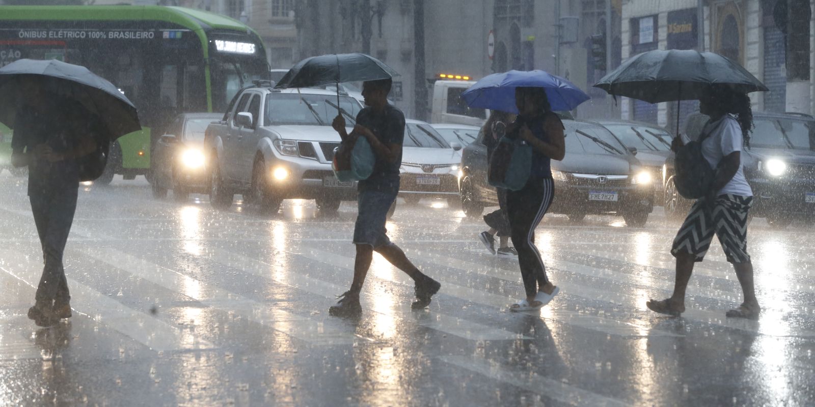 Defesa Civil alerta para chuvas fortes em São Paulo