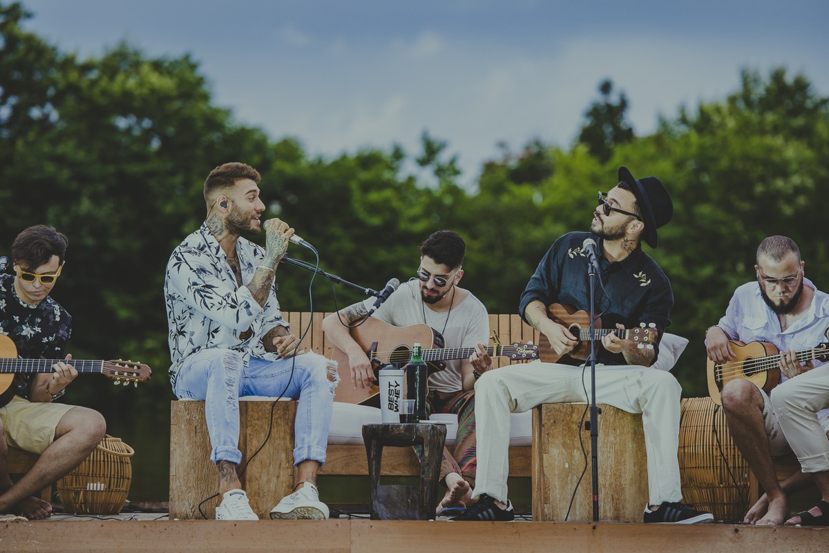 Lucas Lucco apresenta primeiro single de EP acústico gravado à beira de lagoa | Mauro Ferreira