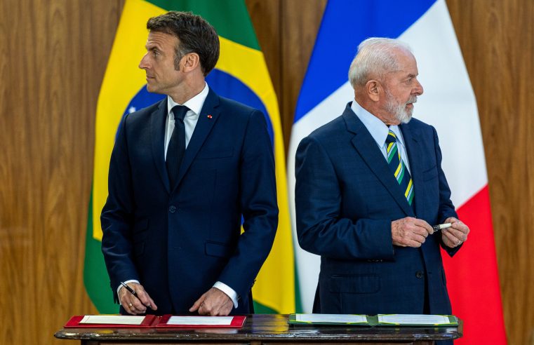 Macron e Lula pedem que Maduro retome o diálogo com oposição