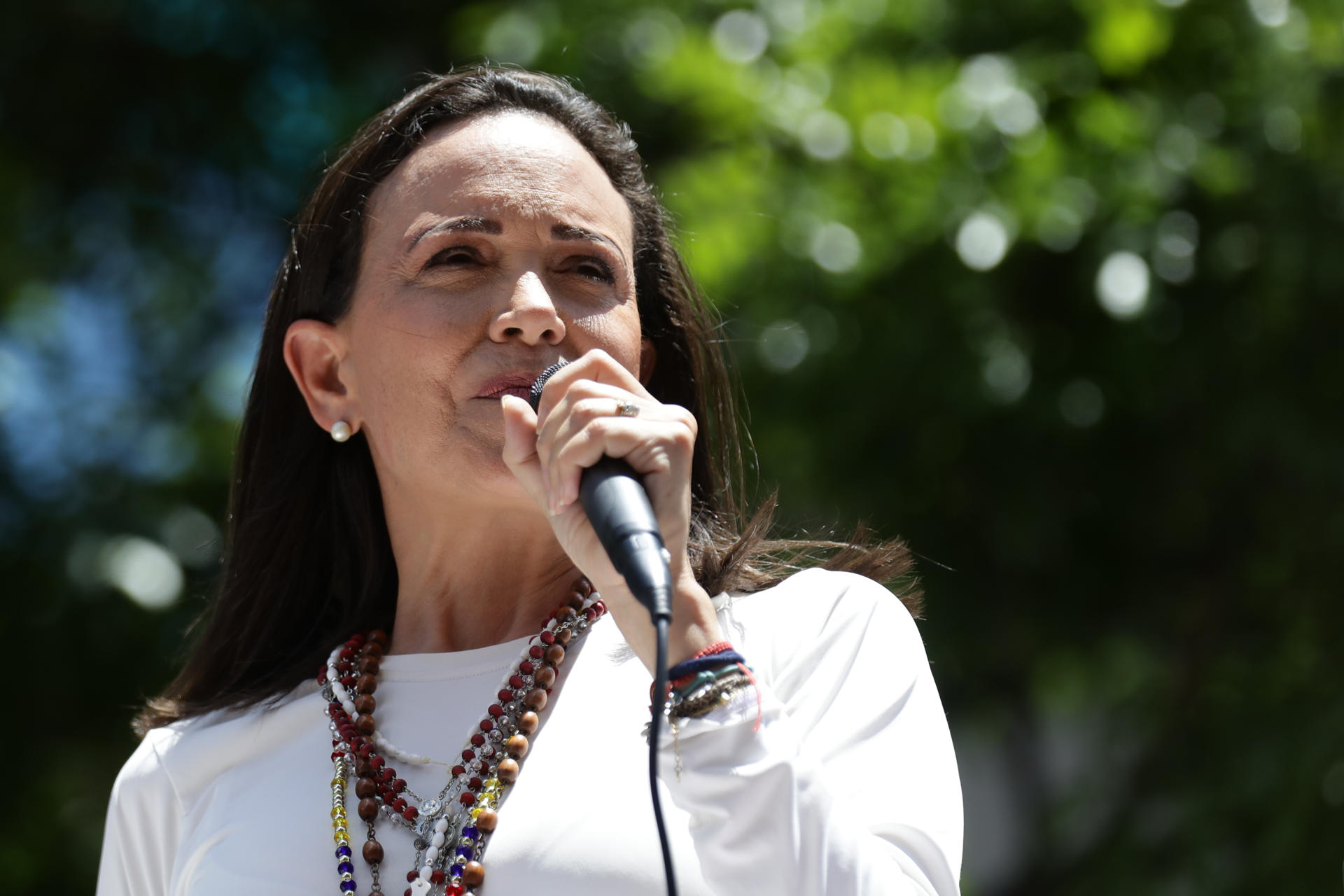 María Corina agradece a Bukele por apoiar luta pela democracia