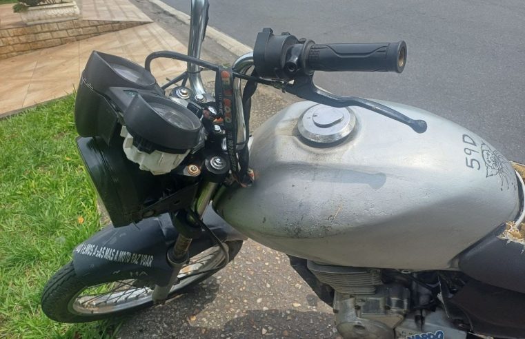 Jovem é preso com moto furtada na Via Dutra, em Barra Mansa