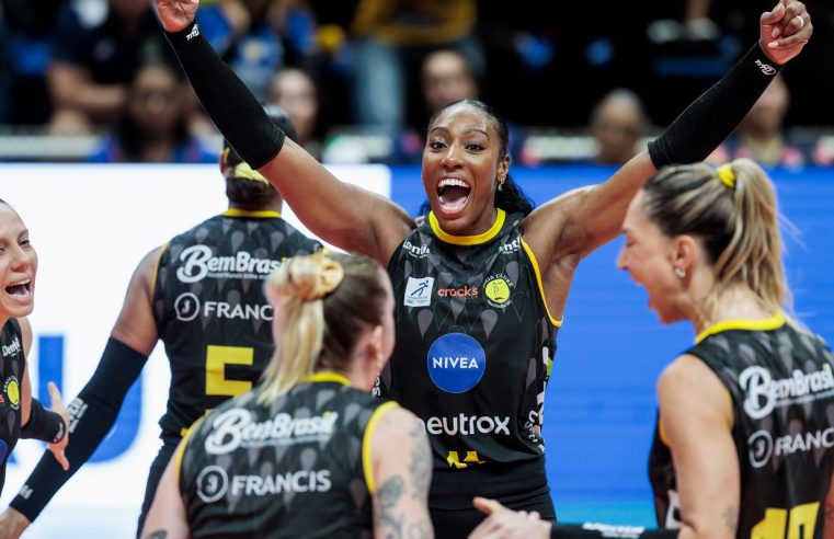 Praia Clube é tricampeão do Sul-Americano de vôlei feminino