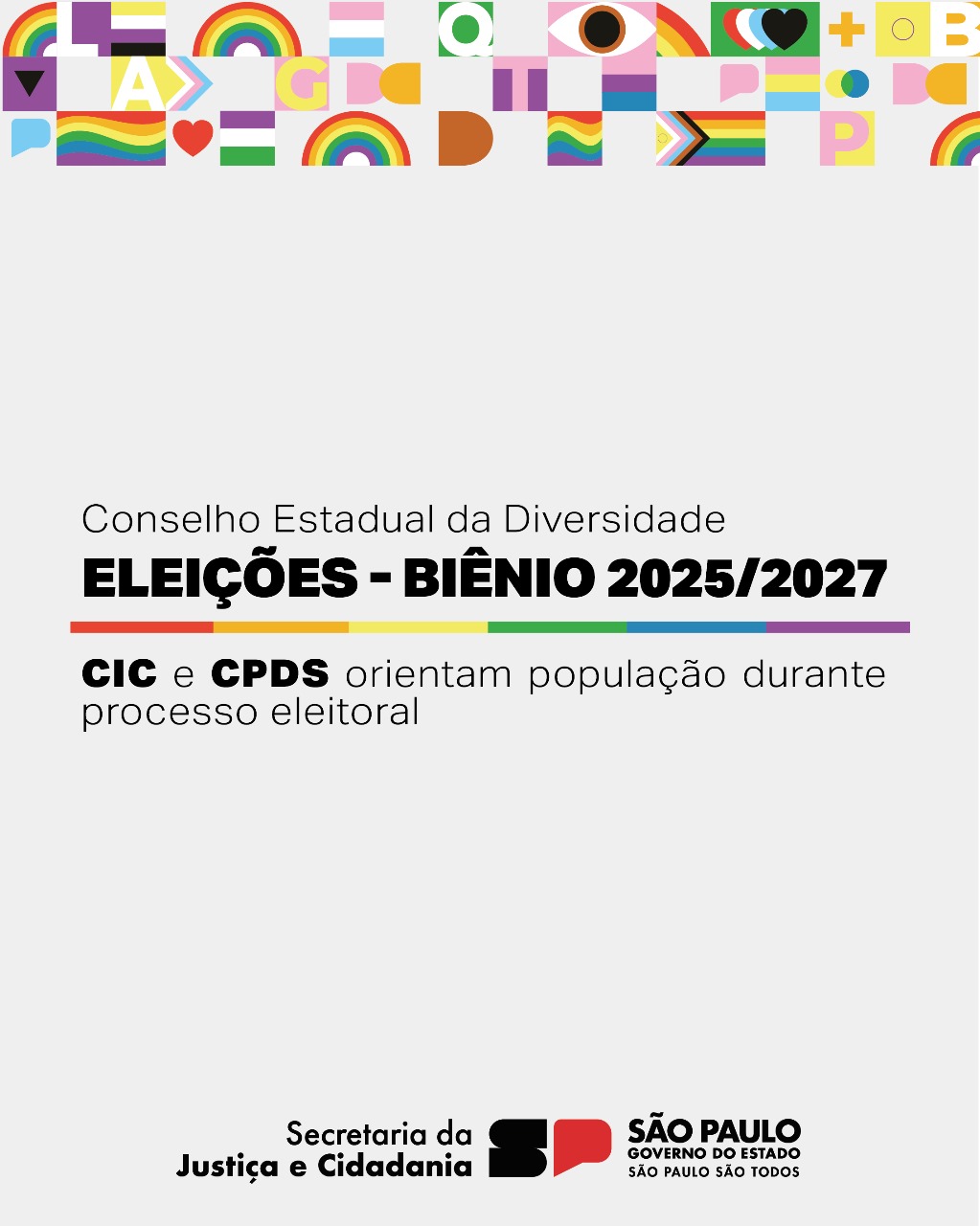 São Paulo realiza amanhã a eleição do novo Conselho Estadual LGBT para o biênio 2025-2027