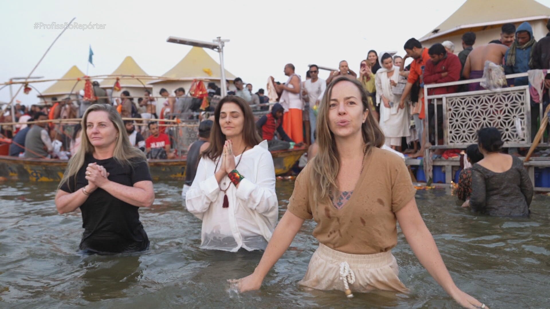 'Experiência incrível': maior festival religioso do mundo, na Índia, atrai grupo de brasileiros