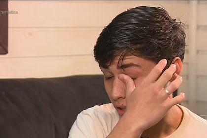 jovem expulso de casa por ser gay consegue indenização na Justiça contra os pais — Foto: Reprodução/TV Globo