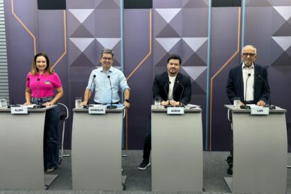 Debate na Rede Amazônica: candidatos ao Senado no AP discutem exploração de petróleo e privatização de saneamento e energia