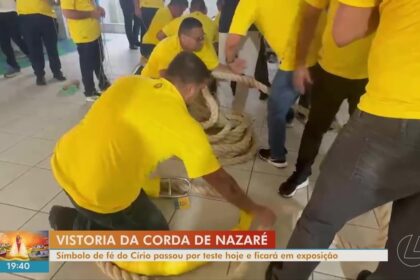 Corda do Círio passa por vistoria, a duas semanas das romarias em Belém