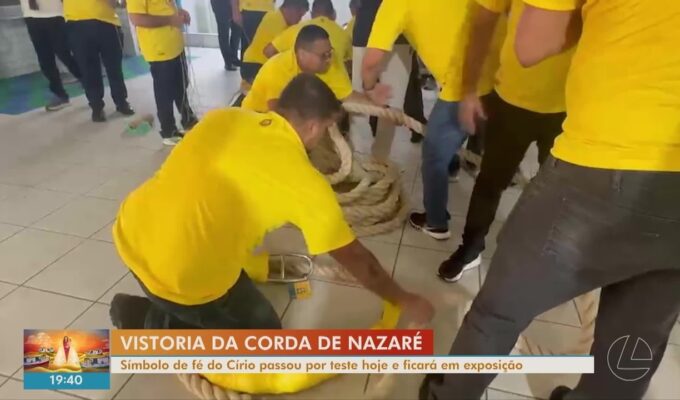 Corda do Círio passa por vistoria, a duas semanas das romarias em Belém