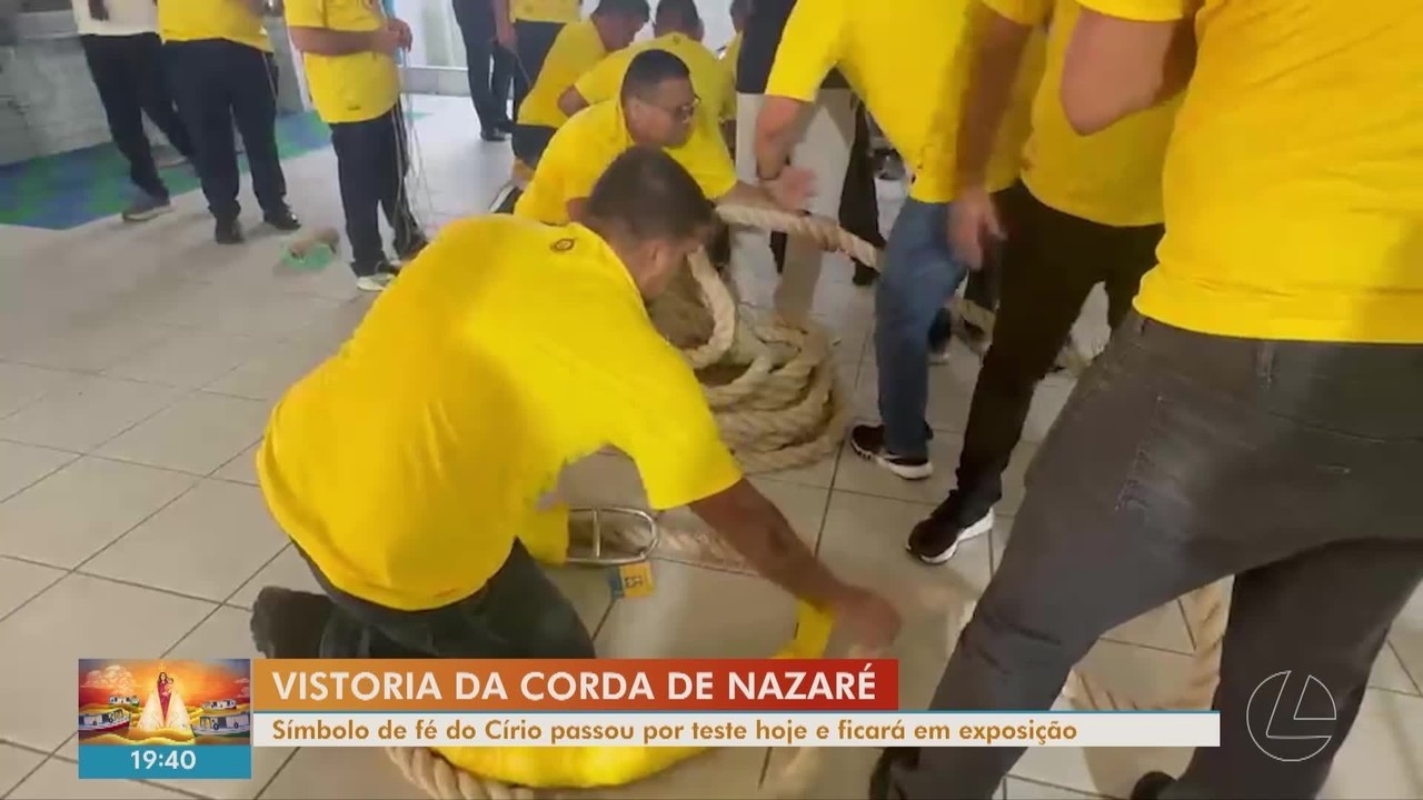 Corda do Círio passa por vistoria, a duas semanas das romarias em Belém