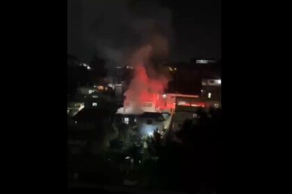 Incêndio atinge quatro andares de prédio em Teresópolis, no RJ