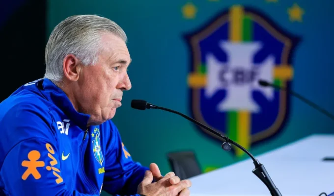 Ancelotti deve promover sete alterações em segundo jogo contra Austrália
