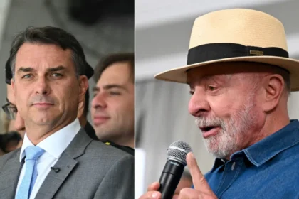 Lula tem 45,3% contra 42,2% de Flávio Bolsonaro no primeiro turno, diz pesquisa Atlas/Bloomberg