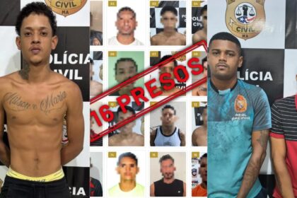 Polícia prende 16 investigados por roubos de joias e celulares na Grande São Luís