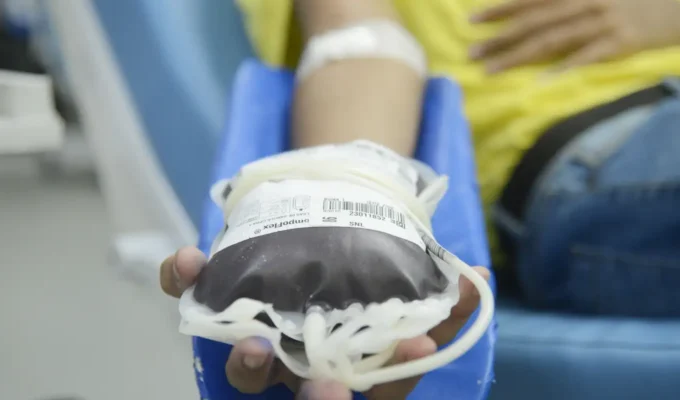 Portaria libera doação de sangue de pessoas com mais de 70 anos