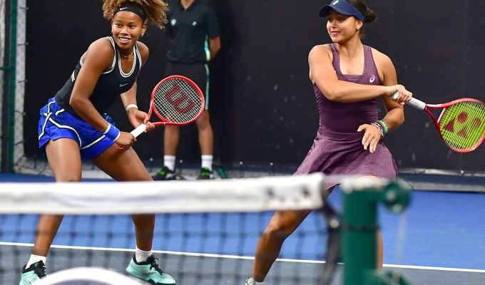 SP Open: após revés, Naná Silva dá volta por cima e avança nas duplas 
