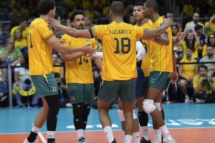 Brasil vence Venezuela e está no mundial de vôlei masculino