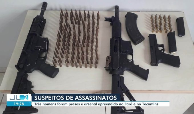 Fuzis são apreendidos e suspeitos de assassinatos são presos em operação no Pará