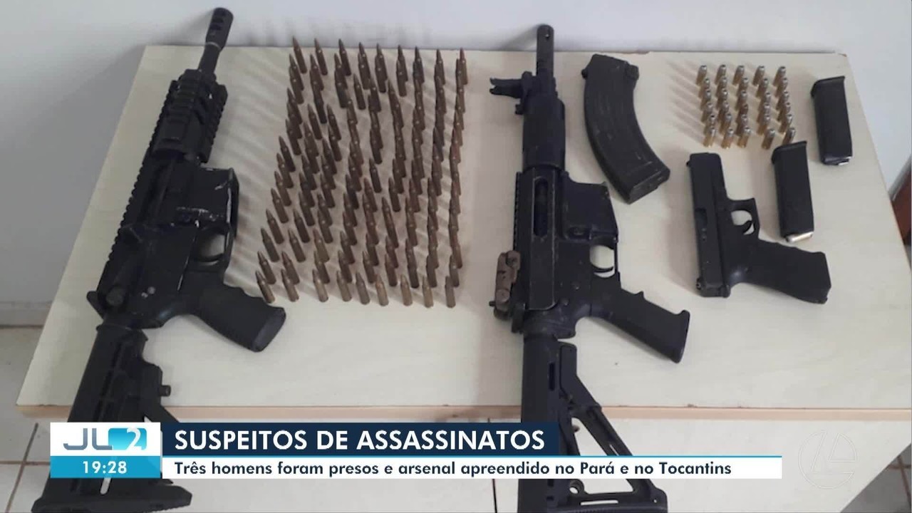 Fuzis são apreendidos e suspeitos de assassinatos são presos em operação no Pará