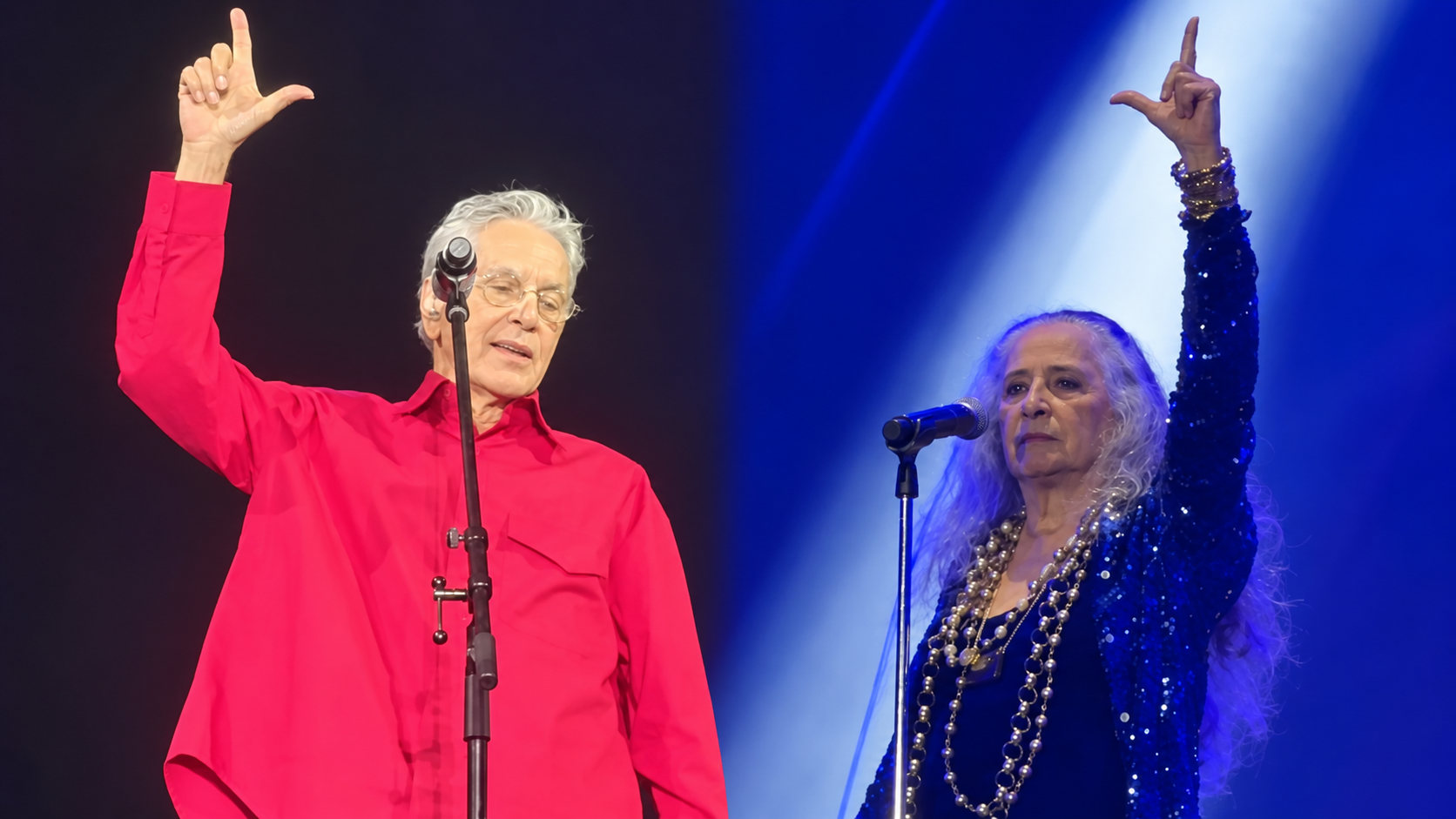 Bethânia, Caetano e artistas levam apoio a Lula dos palcos às ruas