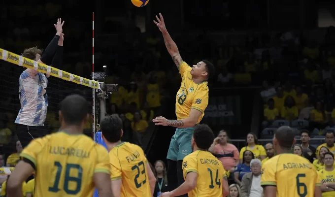 Vôlei: Brasil vence Sul-Americano e está na Olimpíada 2028