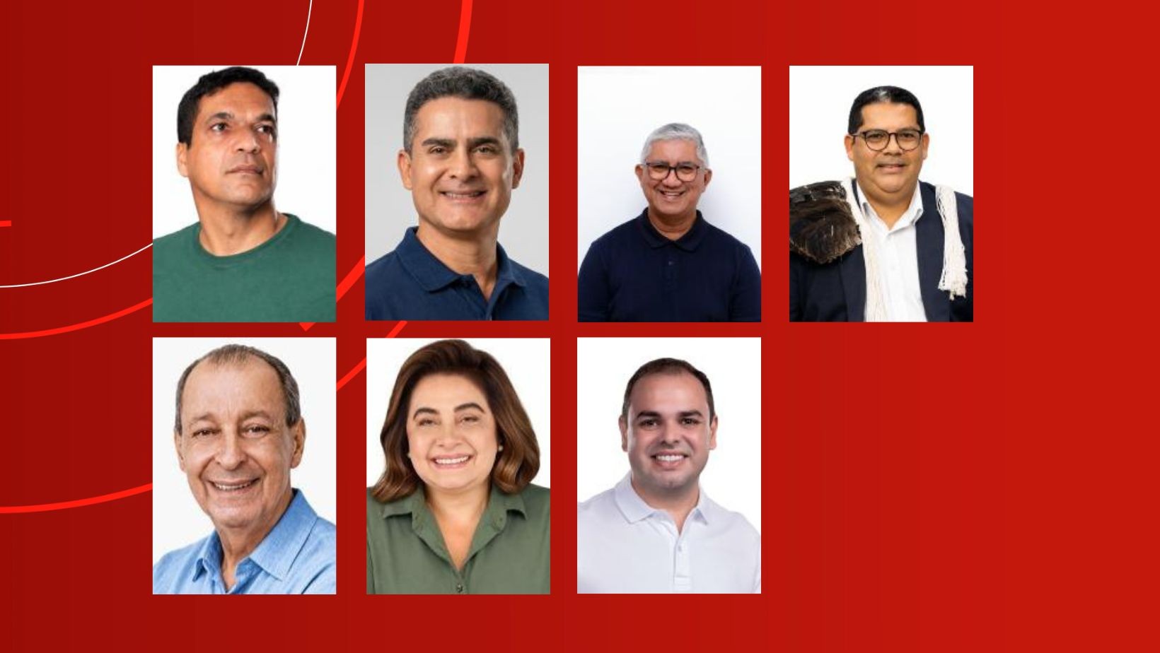 Veja o que fizeram os candidatos ao governo do AM nesta segunda-feira (21)