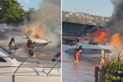 Médica goiana está entre os feridos de lancha que explodiu no Lago Paranoá