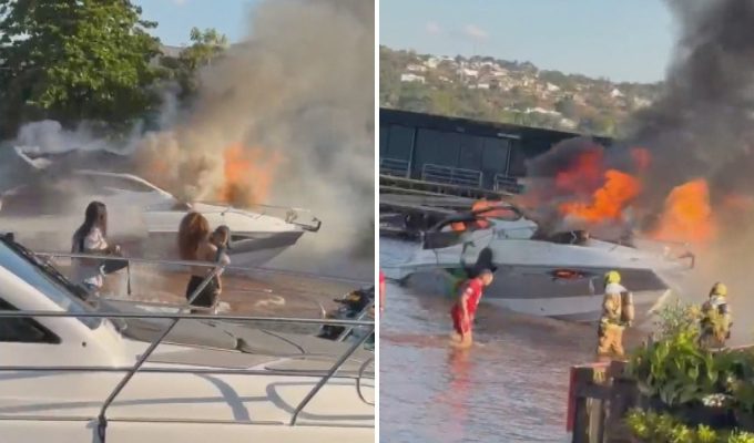 Médica goiana está entre os feridos de lancha que explodiu no Lago Paranoá
