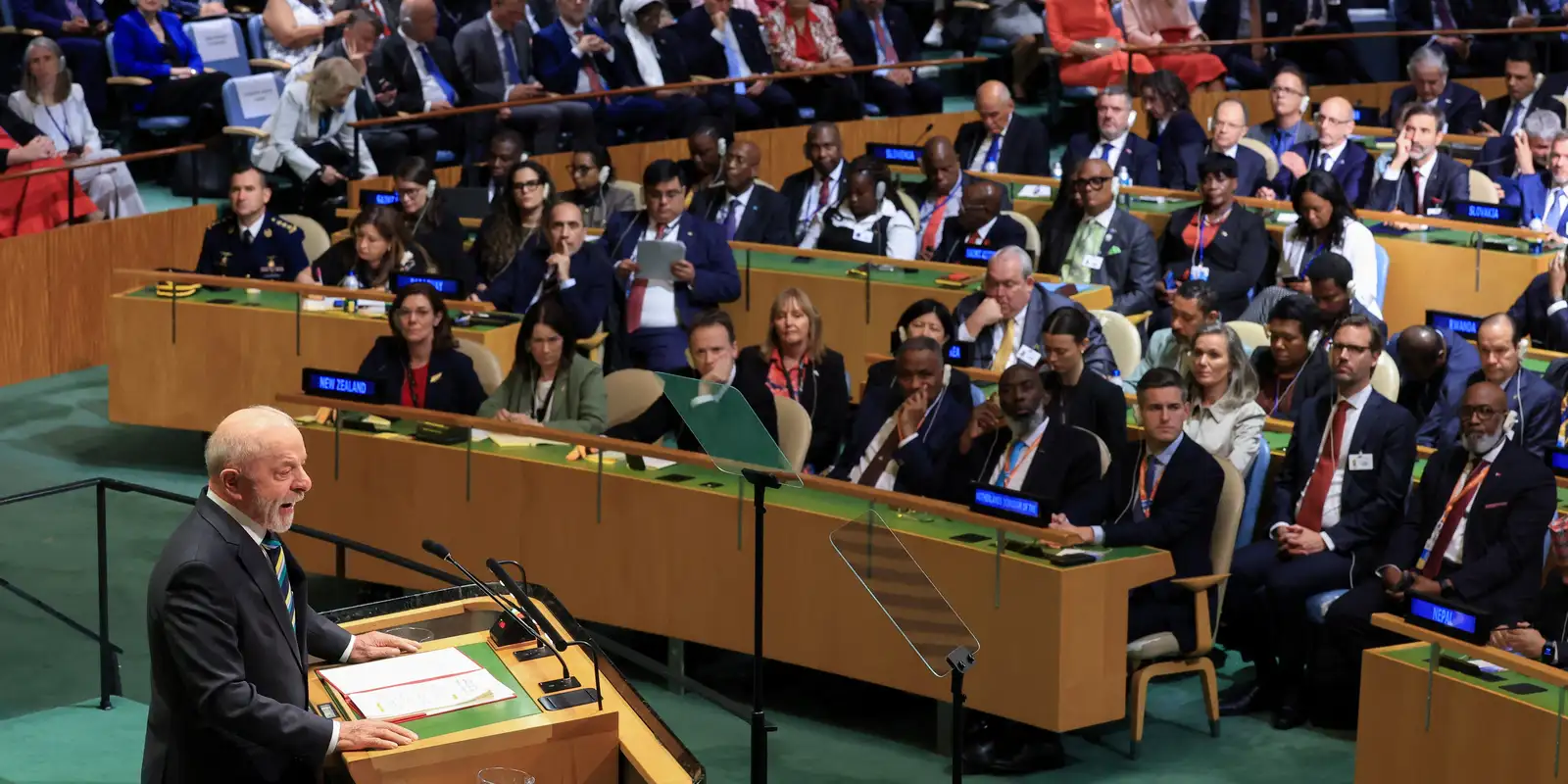 “O Brasil não cabe no quintal de ninguém”, diz Lula em discurso na ONU