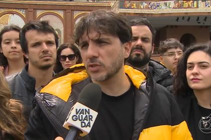 Renan Santos, candidato do Missão à Presidência, faz campanha no interior de São Paulo