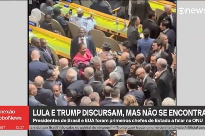 VÍDEO: Rubio se aproxima de Lula no plenário da Assembleia Geral da ONU