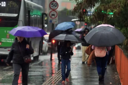 Sudeste pode ter grande volume de chuva nesta quarta-feira