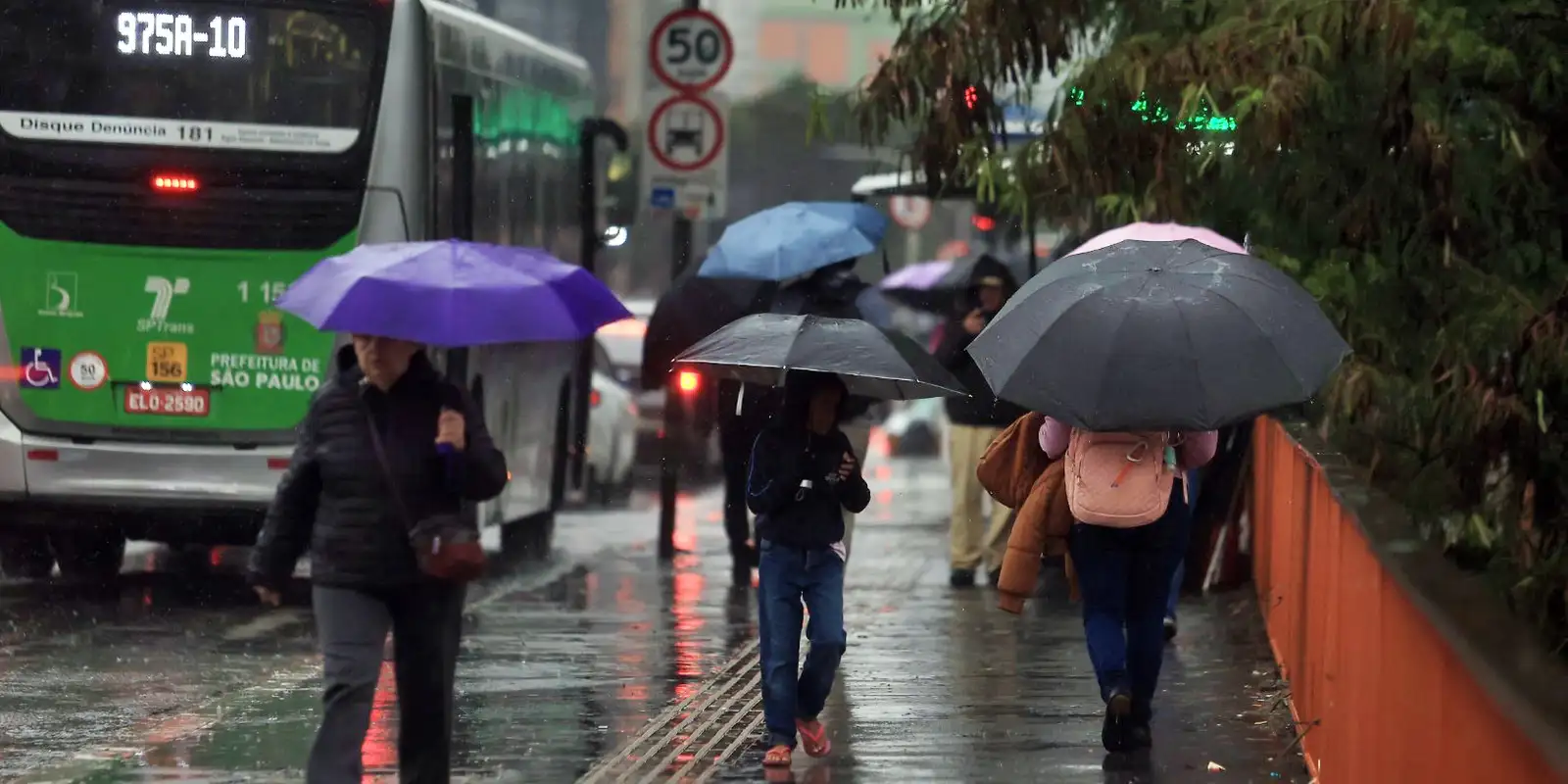 Sudeste pode ter grande volume de chuva nesta quarta-feira