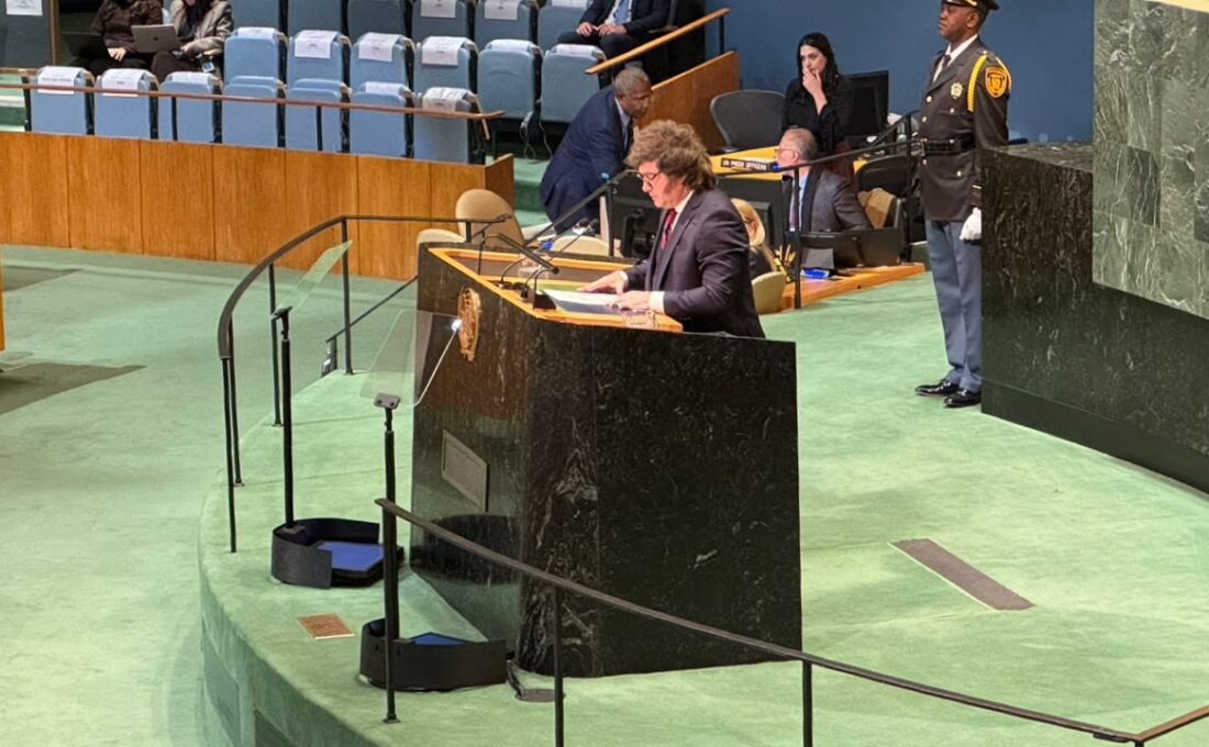 Milei chama ONU de ‘inútil’ e cita Malvinas como exemplo em discurso na Assembleia Geral