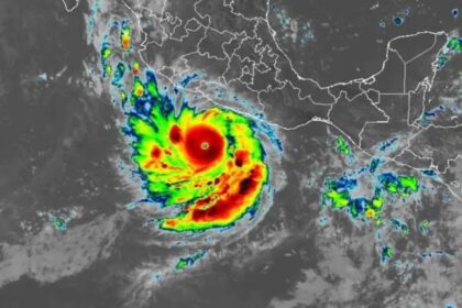Furacão Polo ganha força em tempo recorde em meio a ‘super El Niño’ e coloca litoral do México em alerta
