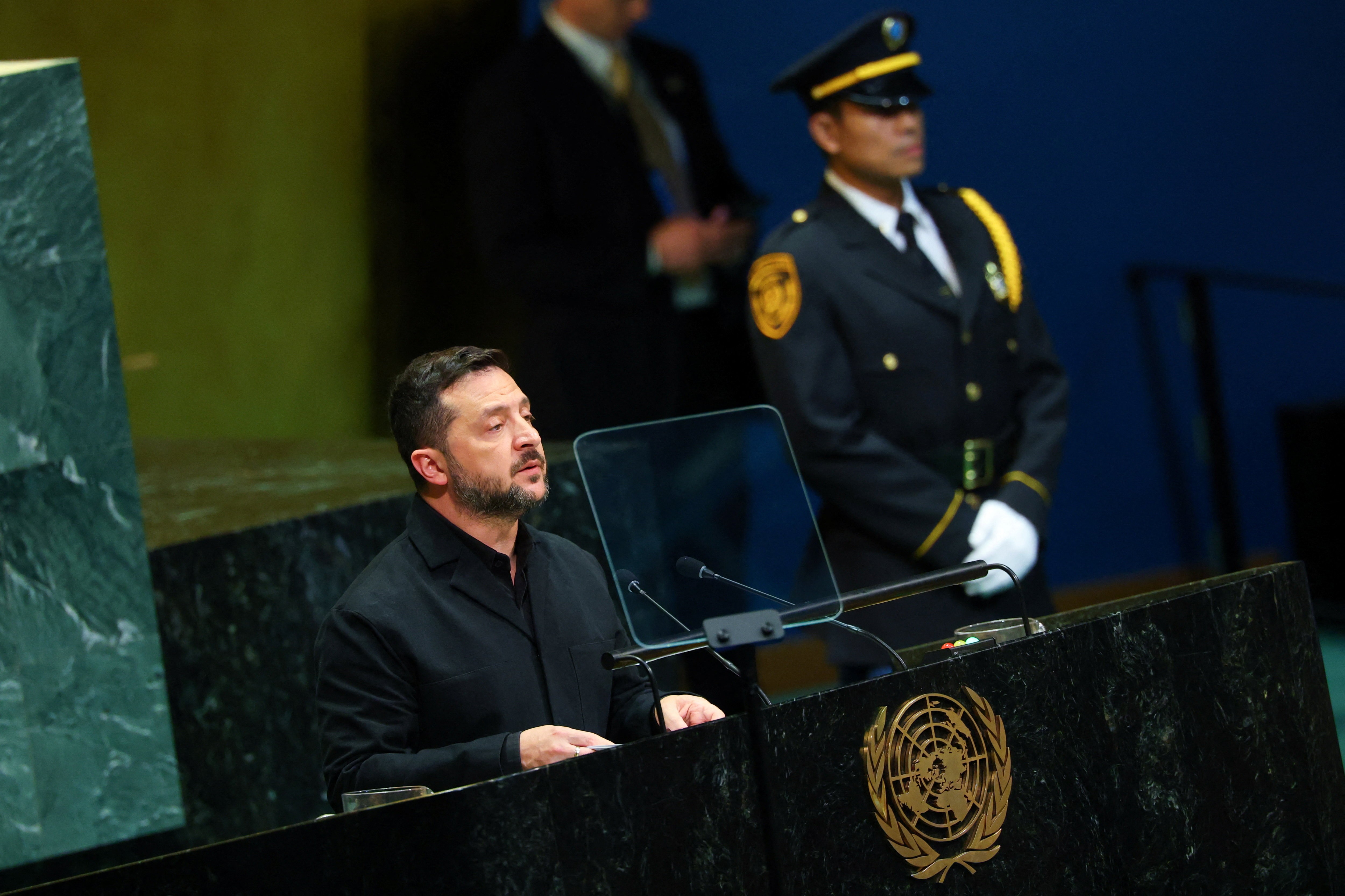 Zelensky diz na ONU que Putin quer ampliar guerra para além da Ucrânia