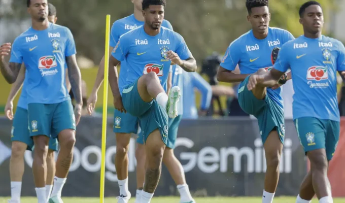 Seleção: Ancelotii comanda 1º treino com grupo completo na Austrália