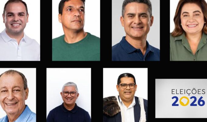 Sete candidatos concorrem ao governo do Amazonas; veja quem são