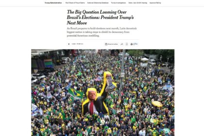 ‘Fator Trump’, ‘risco à democracia’ e ‘costas para o futuro’: como jornais internacionais destacam a eleição no Brasil
