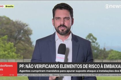 PF realiza operação contra dois suspeitos de planejar ação contra Embaixada dos EUA
