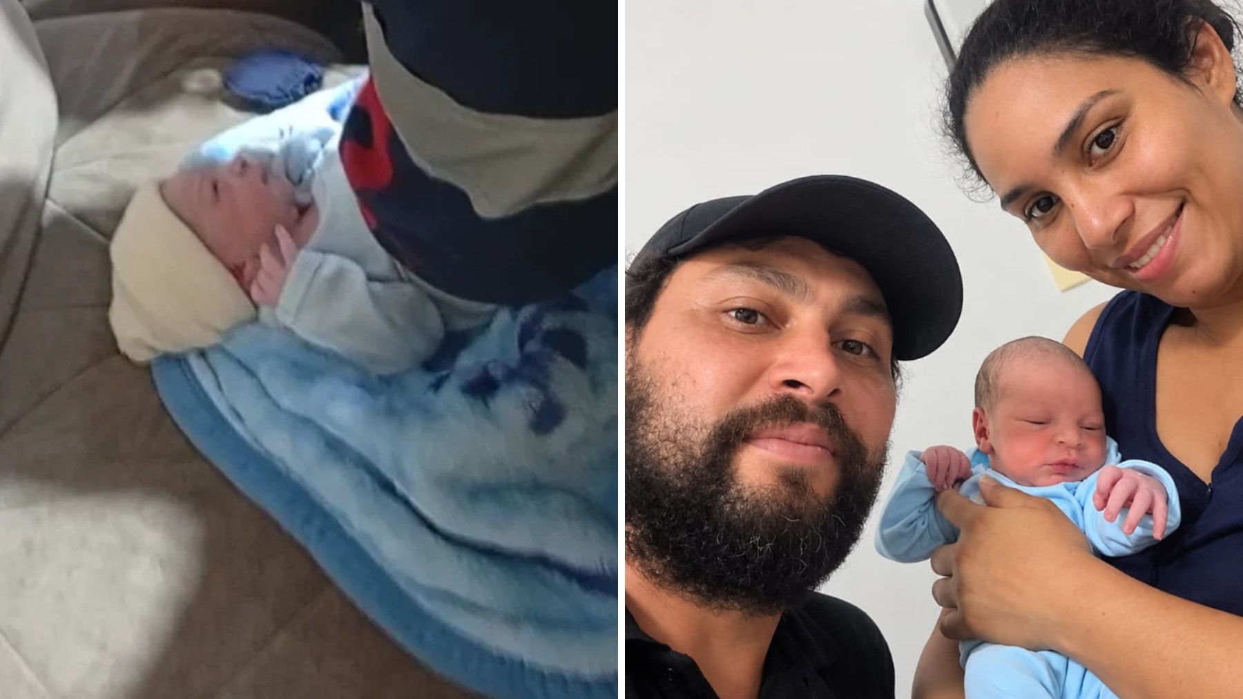 Marido ajuda esposa a dar à luz em casa de madrugada minutos antes da chegada do Samu, no Paraná: ‘Lembrei de série médica da TV’