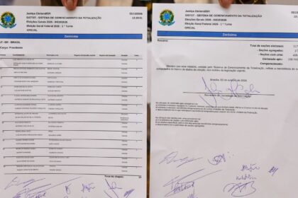 TSE faz teste final de sistemas e emite zerézima