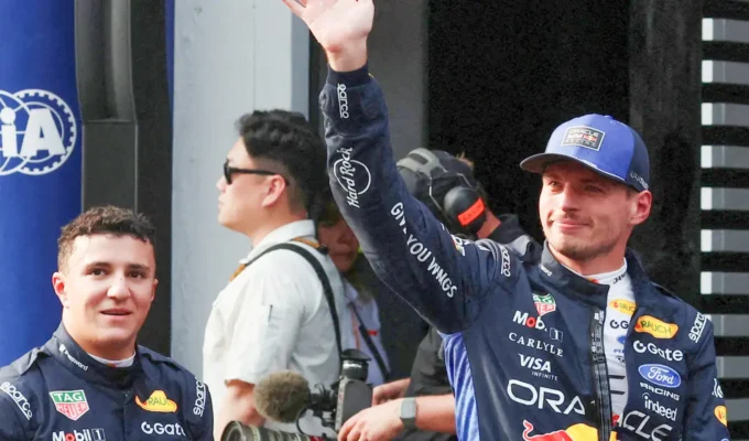 Na Malásia, Verstappen faz sua primeira pole position da temporada